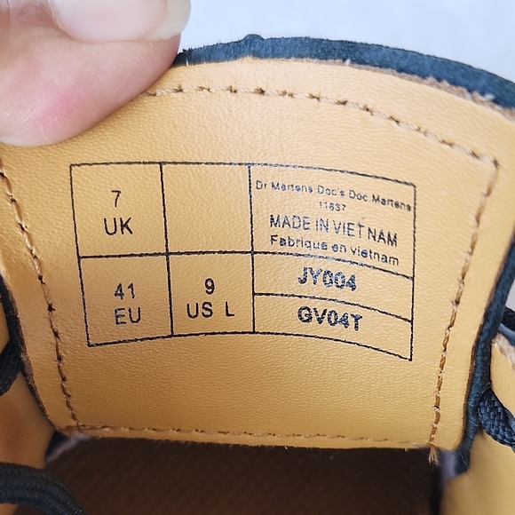 Dr. Martens 1461 Black Oxfords - Picture 7 of 16